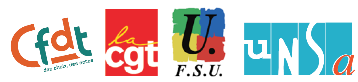 Déclaration UNSA – CFDT – CGT – FSU