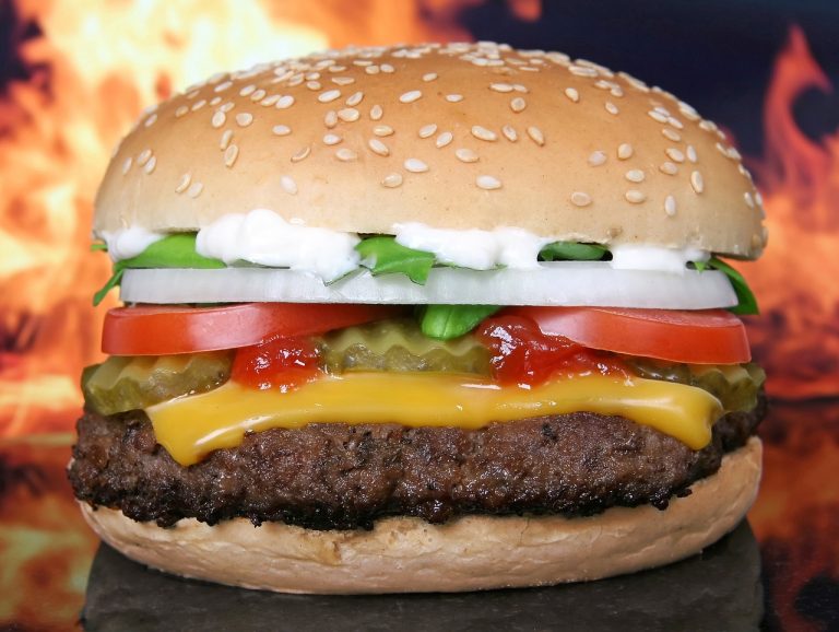 Enjoy a day with yummy! Hamburger