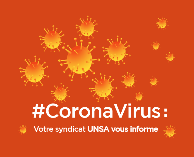 [UNSA] Consignes pour les agents des sièges pour le lundi 16 mars