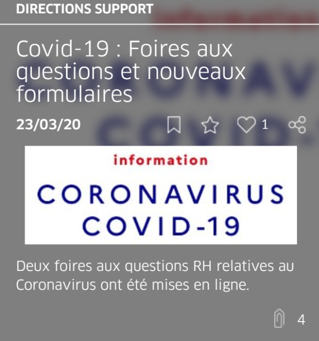 [UNSA] La Région publie sa FAQ #coronavirus