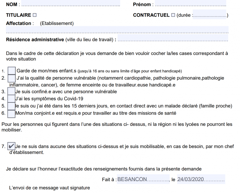 [UNSA] Question courante : ma hiérarchie peut-elle me contraindre à me rendre sur mon lieu de travail ?