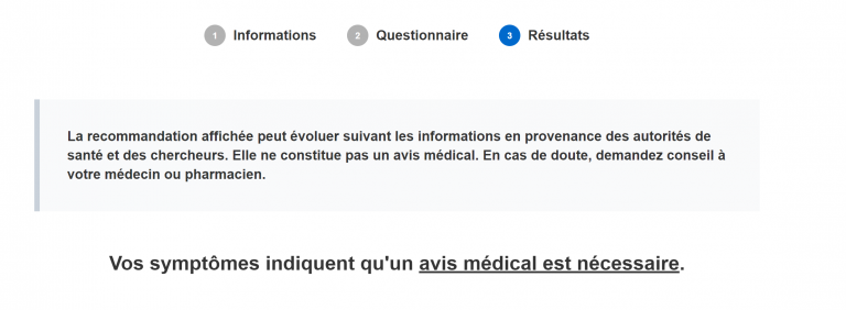 [UNSA] #coronavirus Vous avez des symptômes ? Se tester.