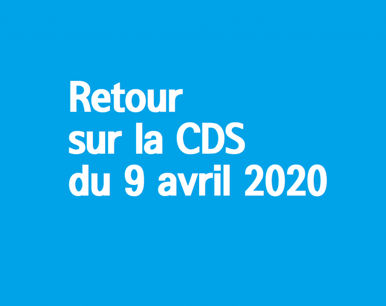 [UNSA] Retour sur la CDS du 9 avril 2020