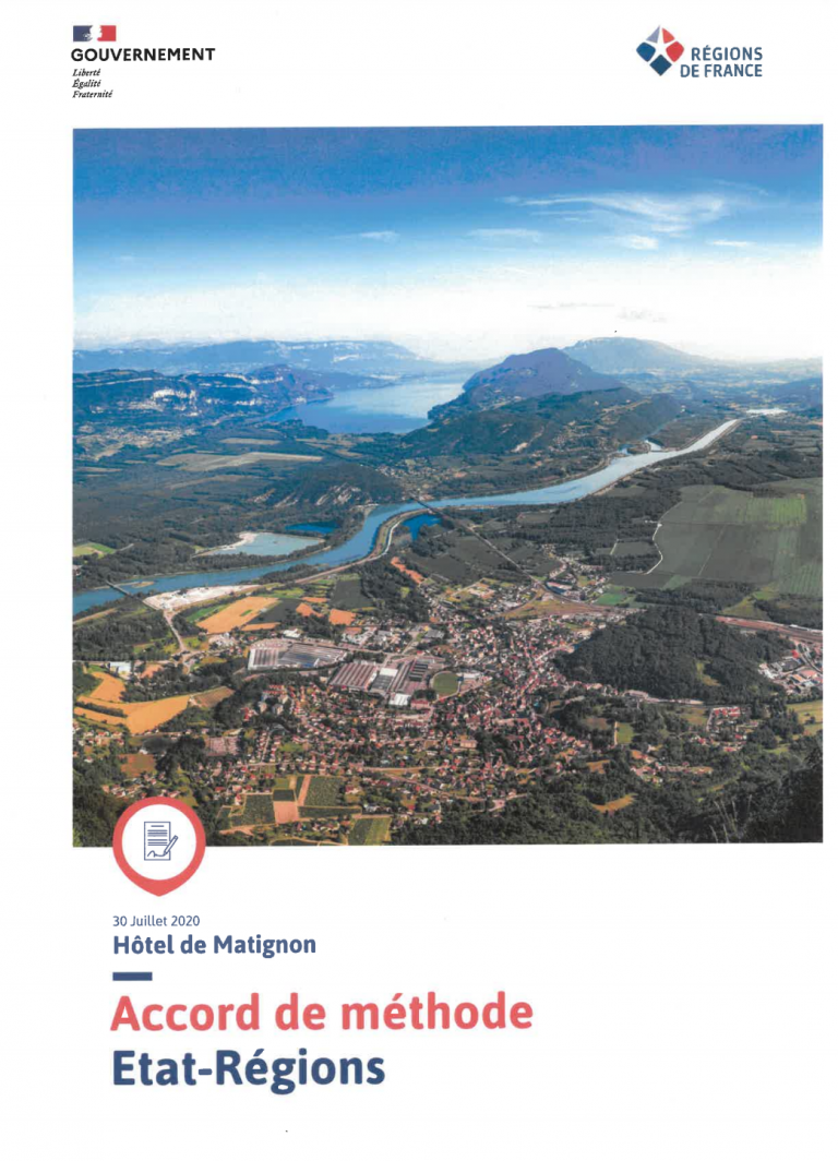 [UNSA] Signature d’un accord de méthode État-Régions #COVID #sécurisationdesfinances #RelanceEco