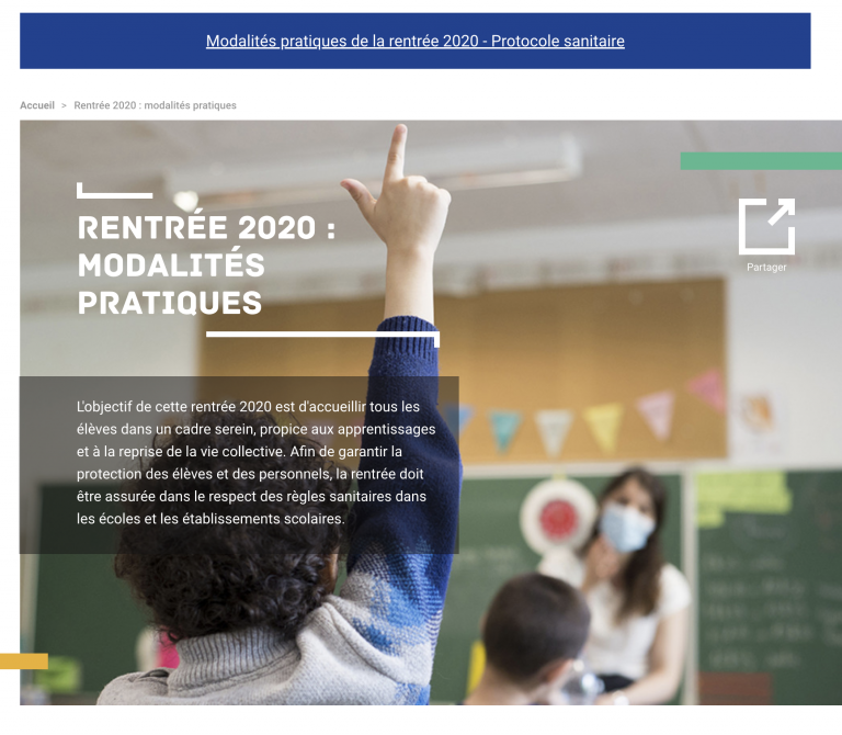 [UNSA] L’organisation de la cantine et des internats en contexte COVID