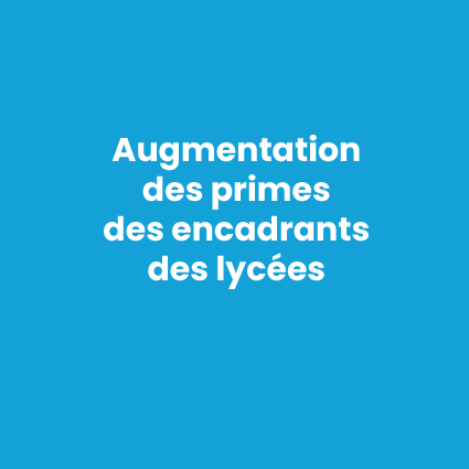 Augmentation des primes des encadrants dans les établissements d’enseignement ➡ On vous explique.