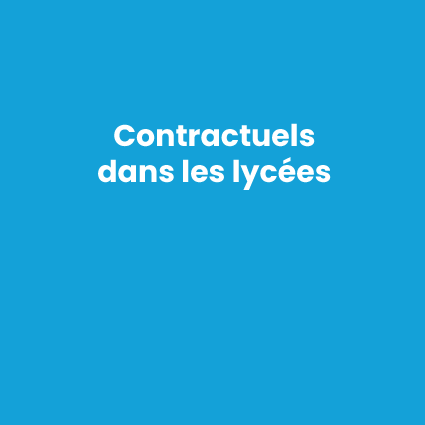 Alerte UNSA sur la situation des contractuels dans les lycées