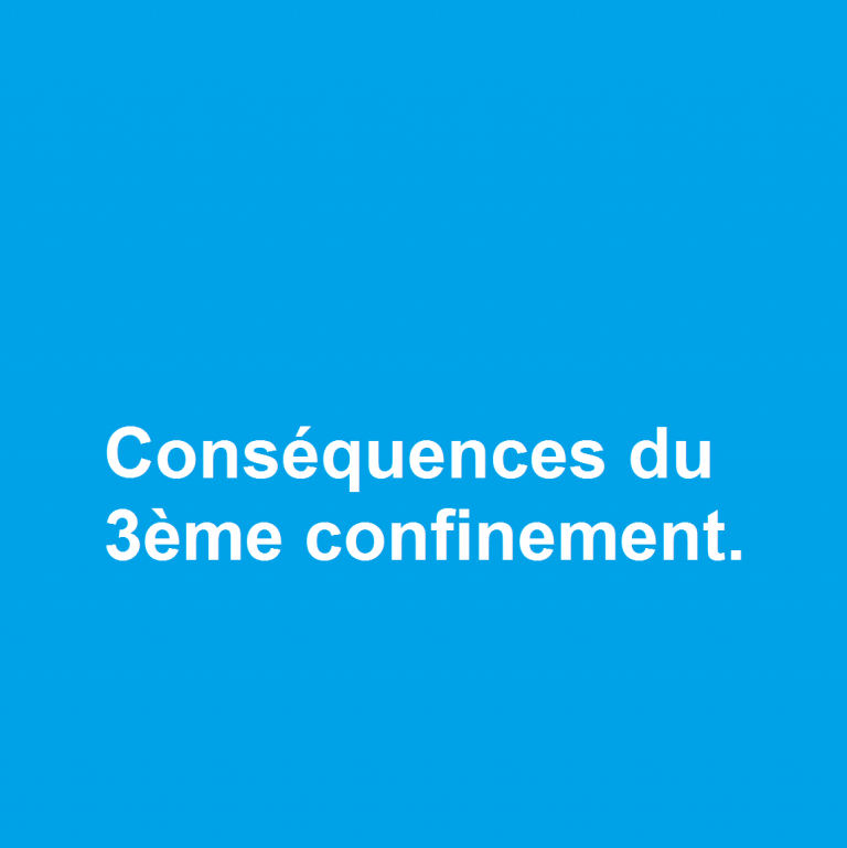Les conséquences du 3ème confinement au Conseil régional