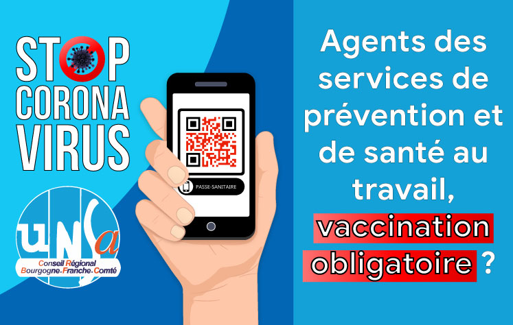 Pour les agents des services de prévention et de santé au travail, vaccination obligatoire ?