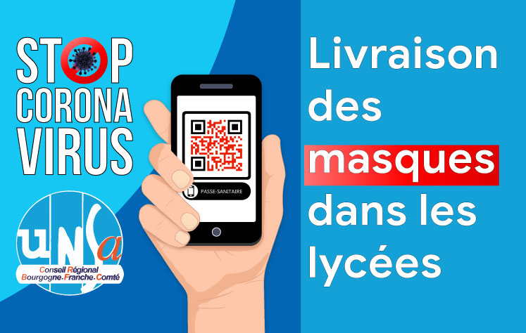 Date de livraison des masques dans les lycées pour finir l’année 2021