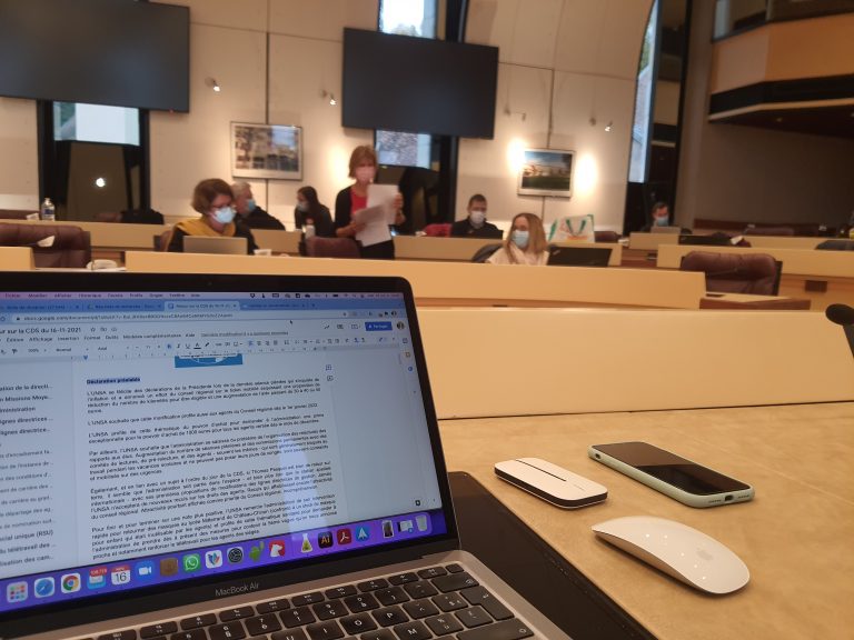 Déclaration préalable de l’UNSA à la CDS du 16 novembre 2021
