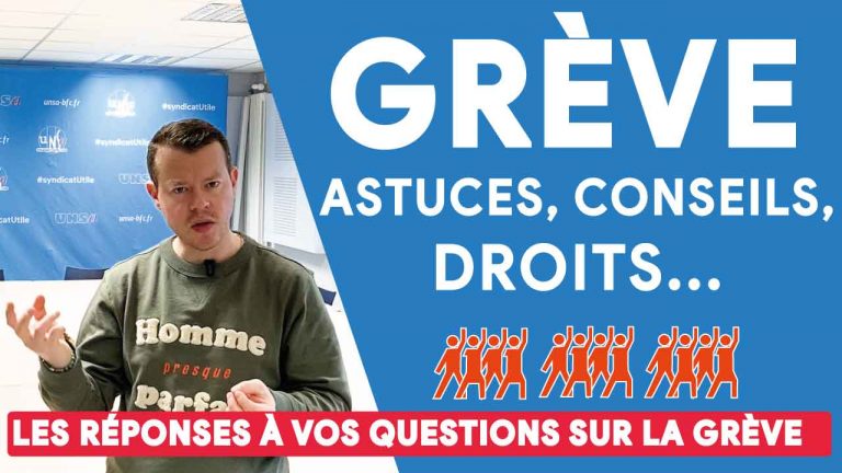 🎬 Tadaaaaaa 📹 En Grève ! Mais combien ça coûte ? et ma retraite, mon avancement ? Faut-il prévenir le chef ? … des droits et des astuces à connaître absolument !