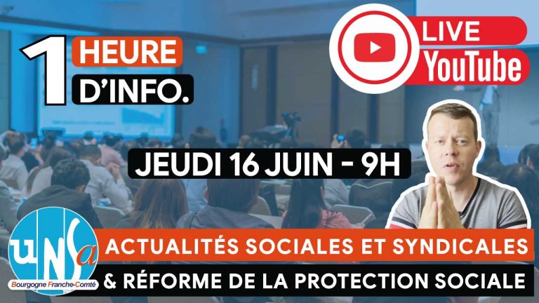 Matinale syndicale ➡ Jeudi 16 juin à 9h ! #UNSA