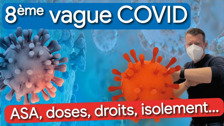 😷 🤧 ASA COVID, 4ème dose, masques, autotests. On fait le point.