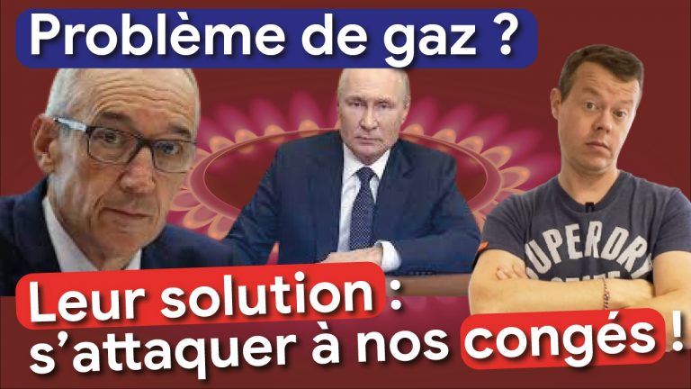 🥶 Problème de gaz ? 🔫 En guerre contre Poutine ?  Réponse de l’administration : 🪓 ATTAQUONS les congés les agents ! 🤬🤬🤬