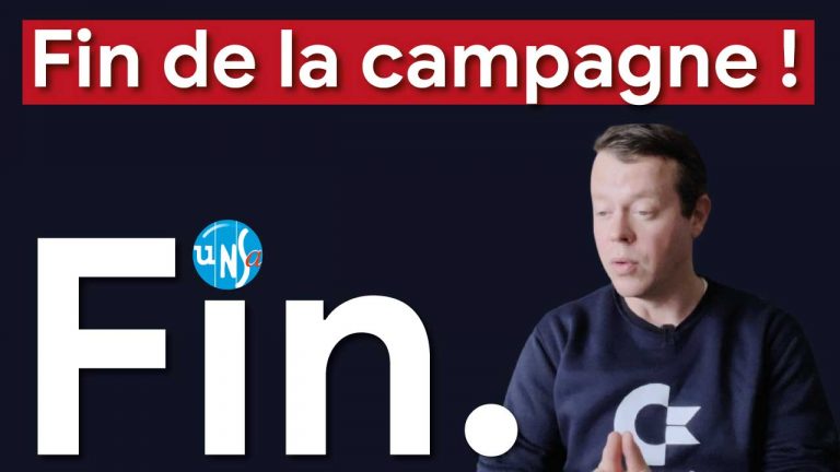 Fin de la campagne !