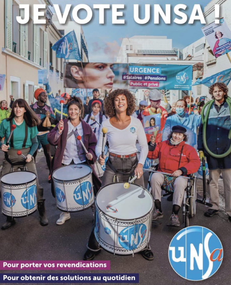 Du 1er au 8 décembre : je vote et je fais voter UNSA !