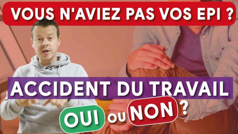 Vous n’aviez pas vos EPI (pas bon) : accident du travail 🩼 ou pas ?