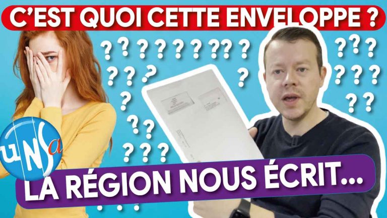 🤨 C’est quoi cette enveloppe ? Un courrier de la Région… 😱 🫤 😬