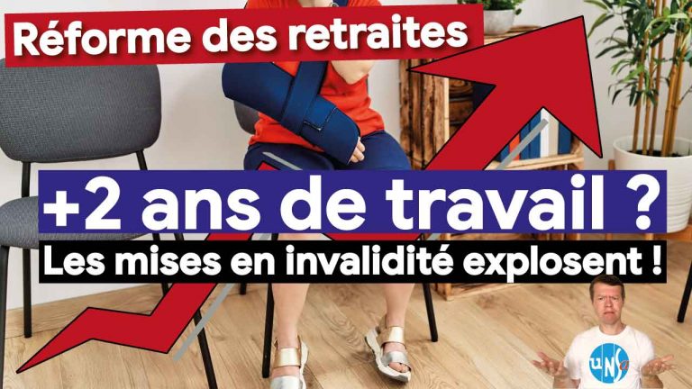 Réforme des retraites SURPRISE ! 😡 Vers une explosion des invalidités au travail 😱😱😱