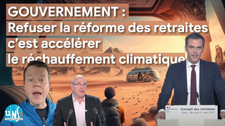 🤬 Refuser la réforme des retraites c’est accélérer le réchauffement climatique #oliviervéran