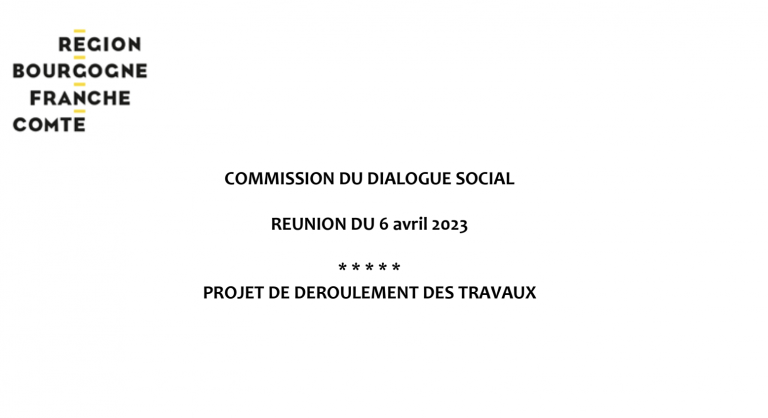 Ordre du jour de la CDS du 6 avril 2023