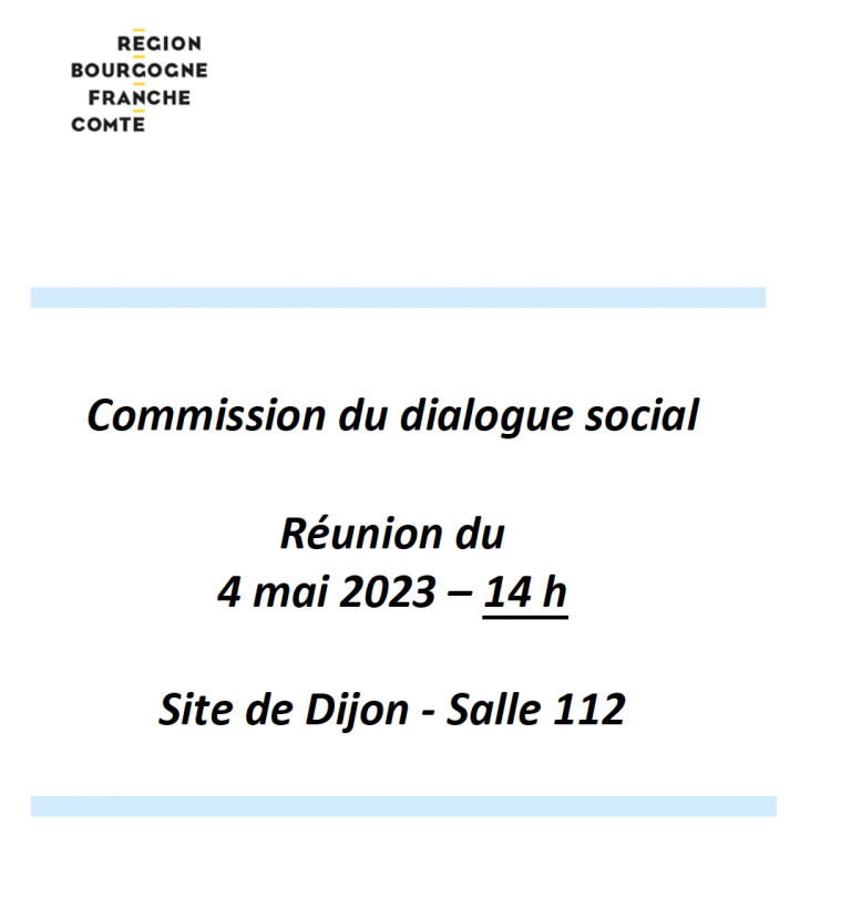 Ordre du jour de la CDS du 4 mai 2023