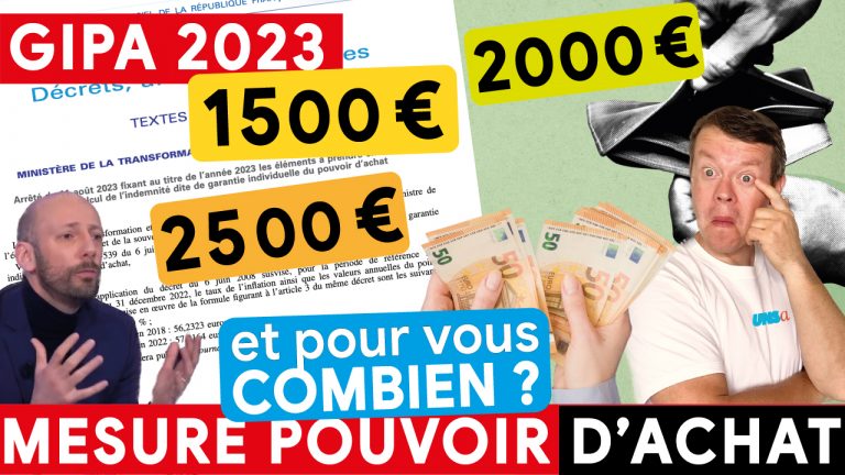 GIPA 2023 : Comment obtenir 1500 € (et +) ? Forte hausse des bénéficiaires