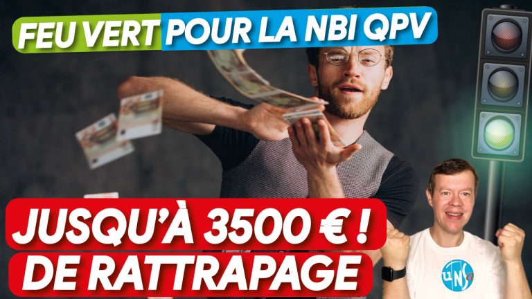Avez-vous touché les 3500 € de rattrapage sur la paie de novembre ? Victoire syndicale UNSA. #QPV