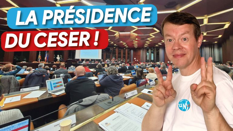 😱 La Présidence du CESER !