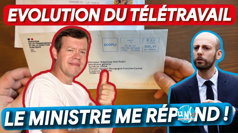 🤨 Pas encore reçu de coup de téléphone ☎️ pour rentrer au Gouvernement MAIS j’ai reçu un courrier du Ministre !