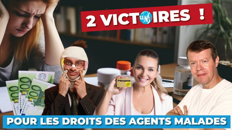 300€/mois pour les agents malades ✅ VICTOIRE ! & défis à venir…une nouvelle prévoyance pour TOUS ✅