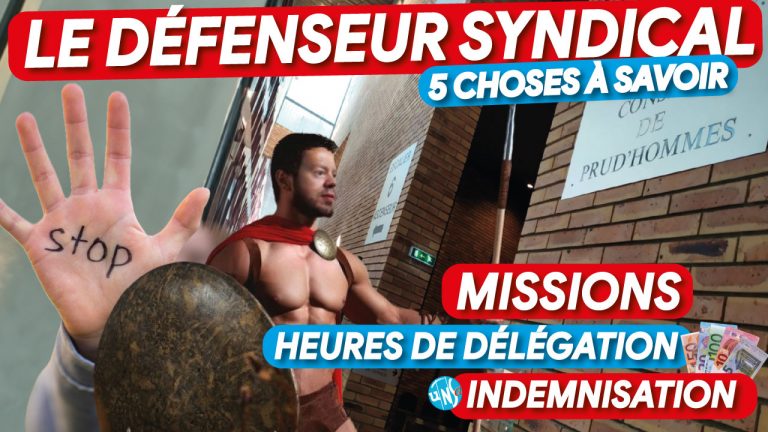 Avez-vous une idée de ce que signifie être un défenseur syndical ?
