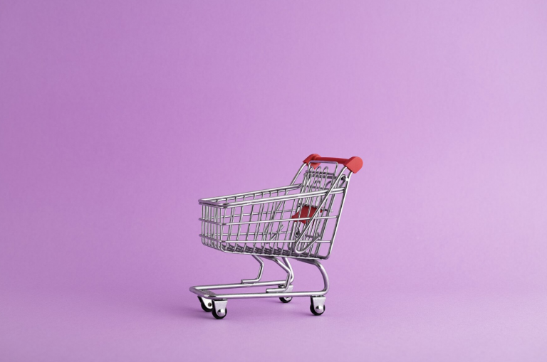 Un caddie de course 🛒