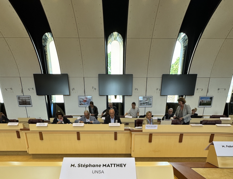 Nouvelle prévoyance à la Région : l’intersyndicale UNSA CGT obtient des engagements forts du VP-RH Patrick Ayache.