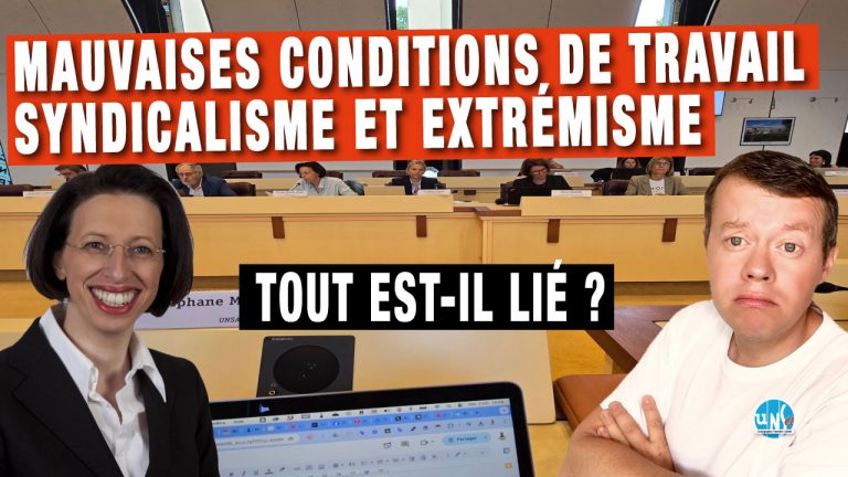 Les mauvaises conditions de travail.