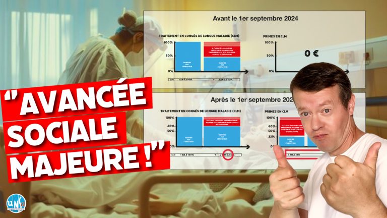 Ascenseur émotionnel ⬆️ ⬇️ pour les primes 💶 des agents malades 🚑 #CLM