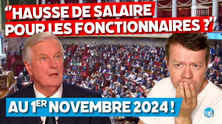 Vers des HAUSSES de salaire aussi pour les fonctionnaires au 1er novembre 2024 ?
