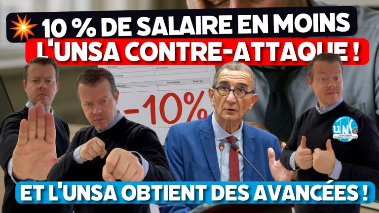🛑 Agents malades pénalisés : l’UNSA obtient des avancées 💪