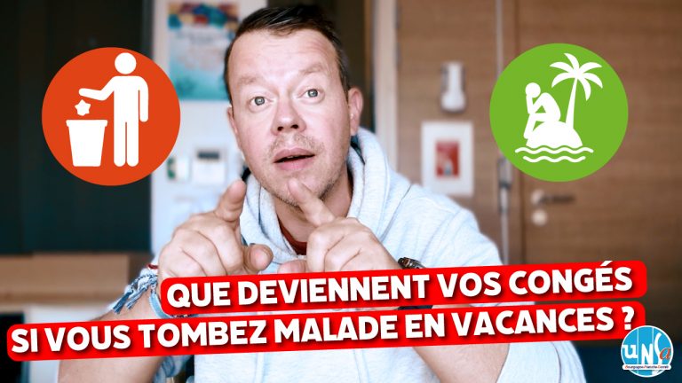 🎬 Tadaaaaaa 📹 🤒 Malade pendant vos congés ? Voici vos droits !