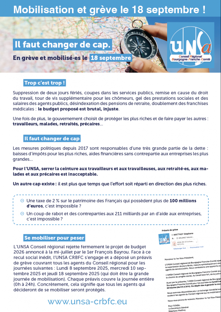 Tract 18 septembre !