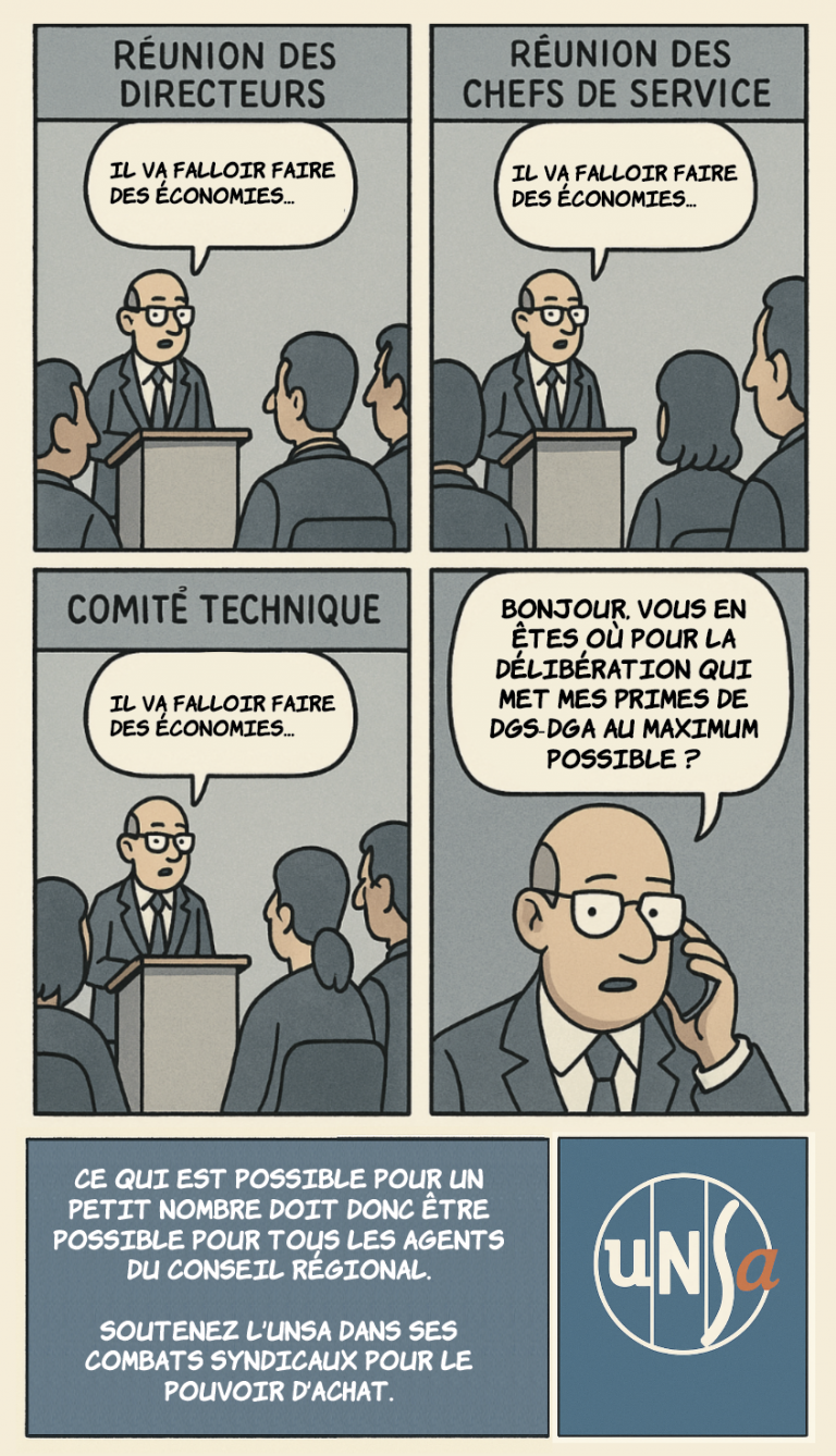 Ordre du jour du prochain Comité Social Territorial du 20 octobre 2025