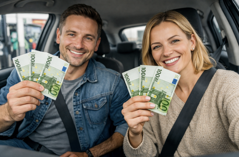 300 € pour le carburant à récupérer.