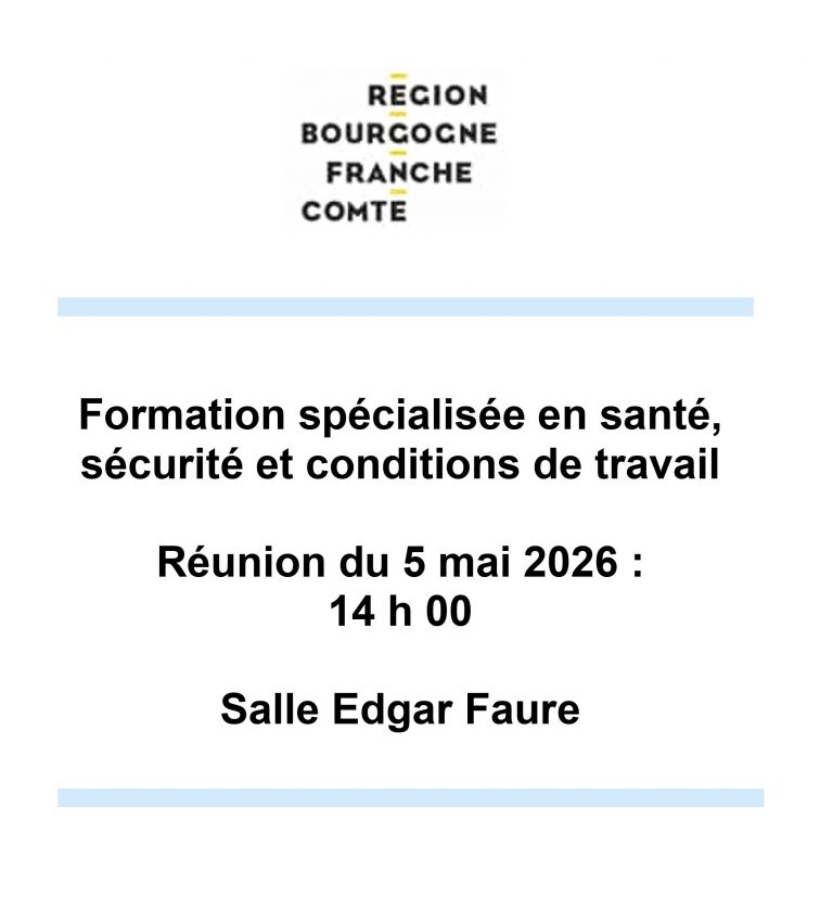 On connait les dossiers de la prochaine F3SCT du 5 mai 2026 !