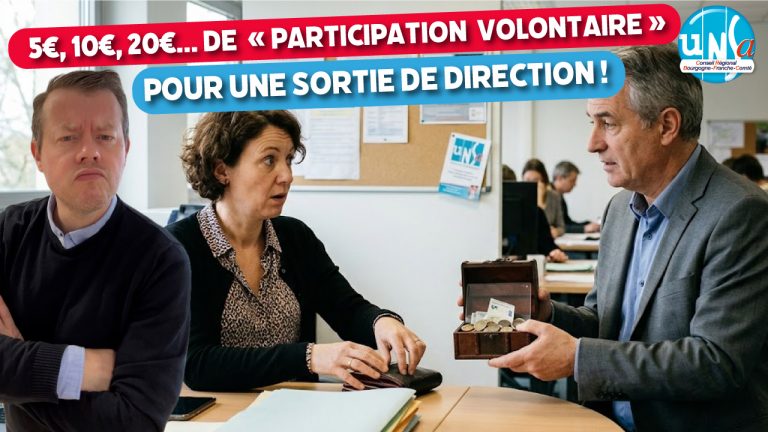 🚨 Des agents contraints de financer leurs sorties de direction ?